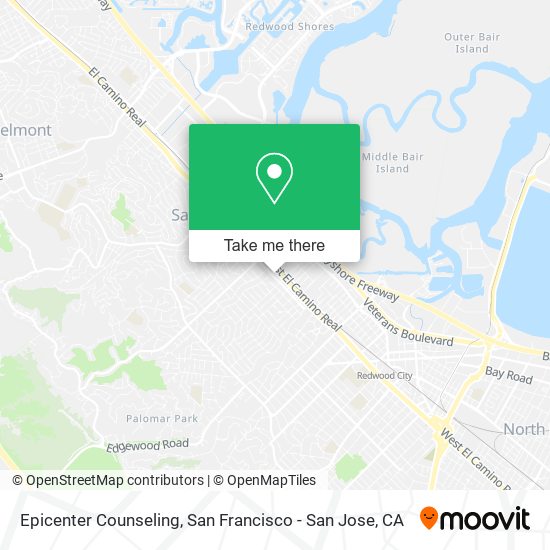 Epicenter Counseling map