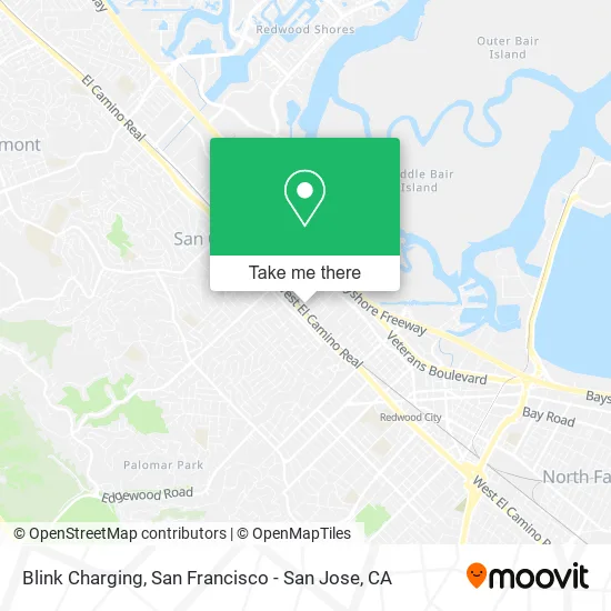 Mapa de Blink Charging