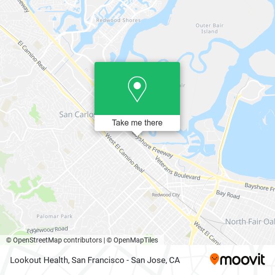 Lookout Health map