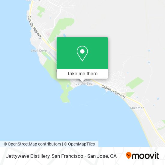 Jettywave Distillery map