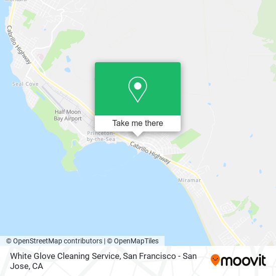 Mapa de White Glove Cleaning Service