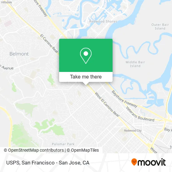 Mapa de USPS