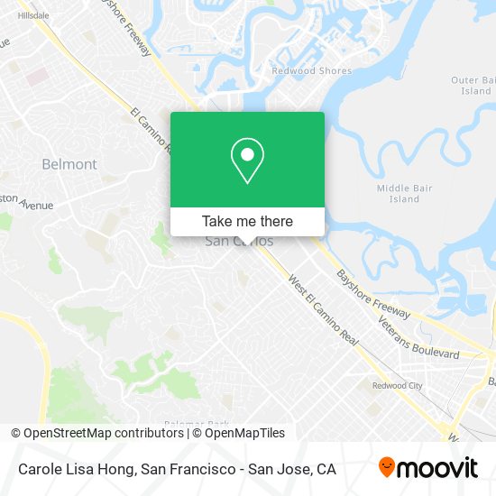 Carole Lisa Hong map