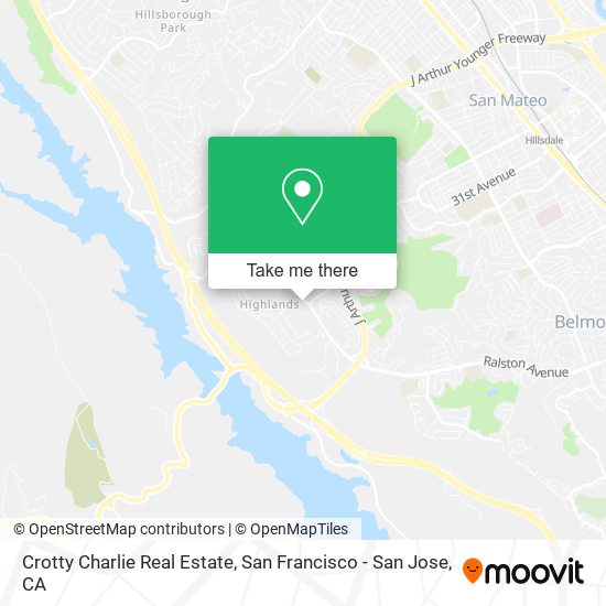 Crotty Charlie Real Estate map