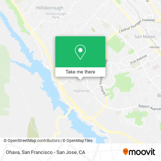 Ohava map