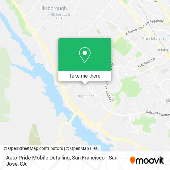 Auto Pride Mobile Detailing map