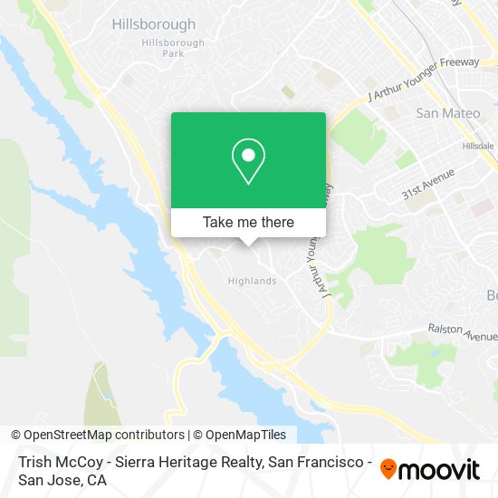Trish McCoy - Sierra Heritage Realty map