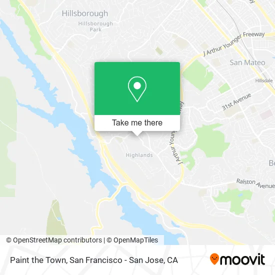 Paint the Town map