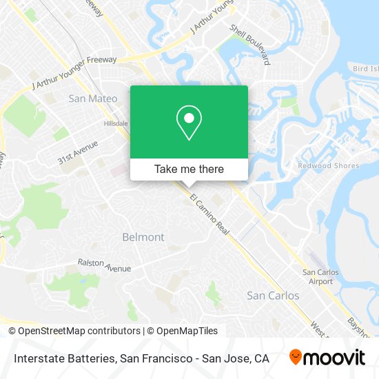 Interstate Batteries map