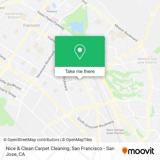 Mapa de Nice & Clean Carpet Cleaning