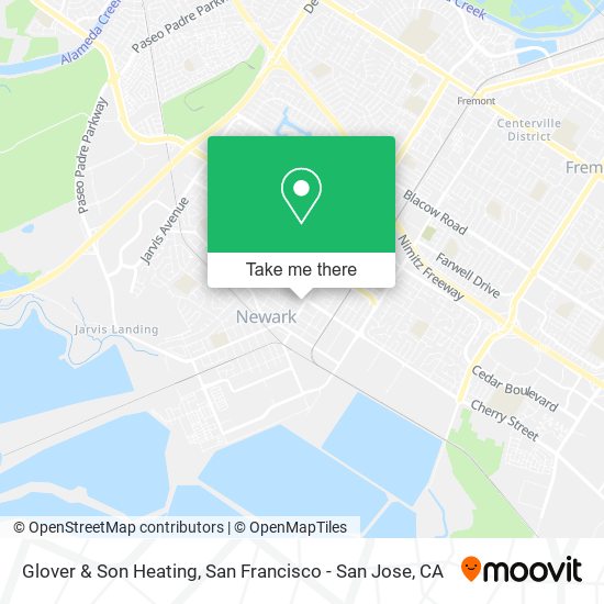 Glover & Son Heating map