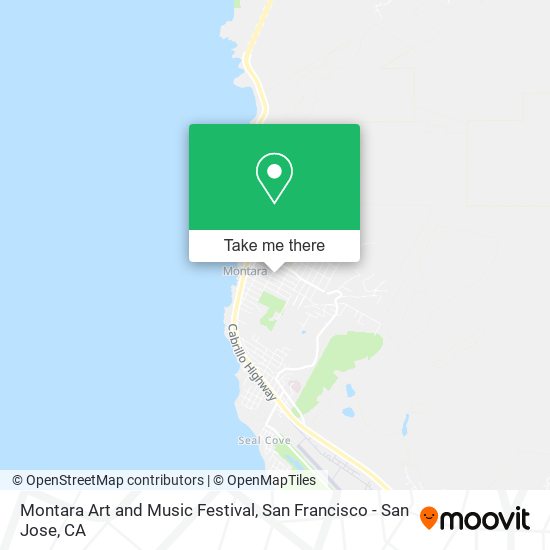 Mapa de Montara Art and Music Festival