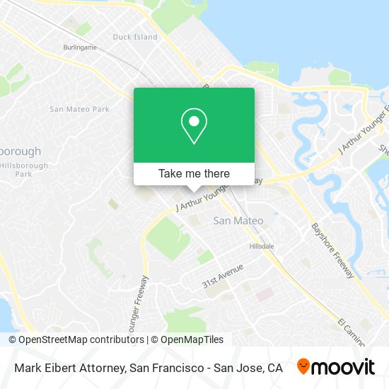 Mark Eibert Attorney map