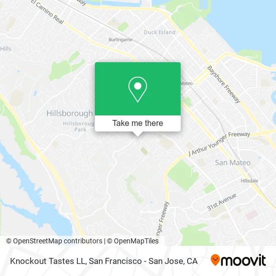 Knockout Tastes LL map