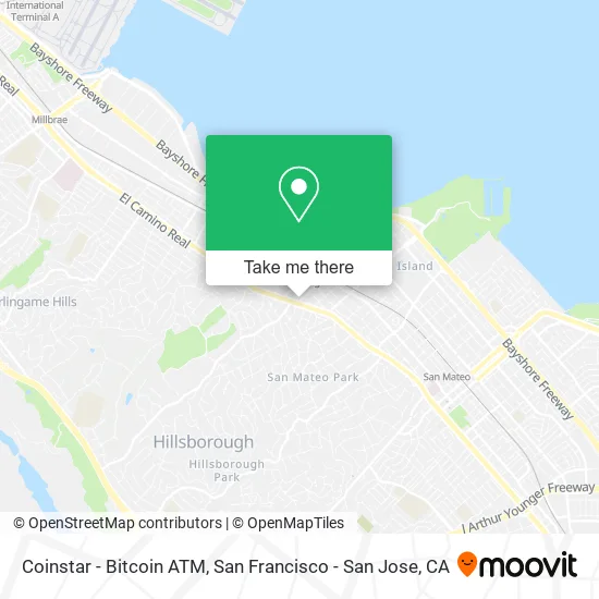 Coinstar - Bitcoin ATM map