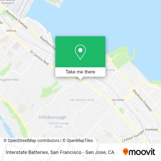 Interstate Batteries map