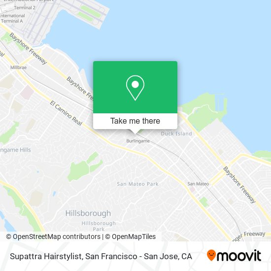 Mapa de Supattra Hairstylist