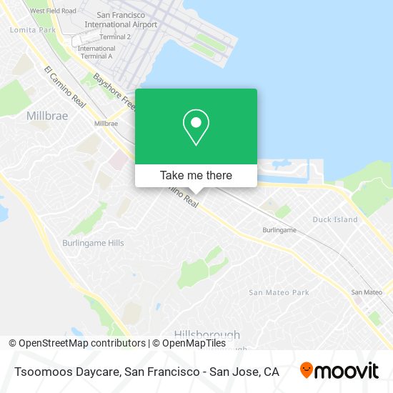 Tsoomoos Daycare map