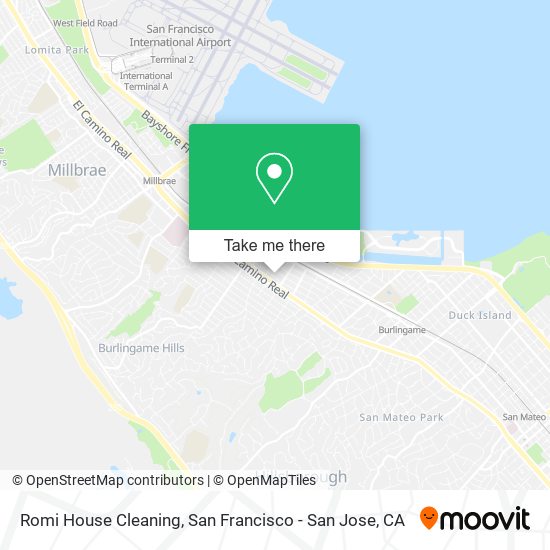 Romi House Cleaning map