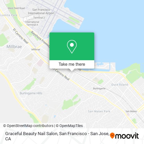 Mapa de Graceful Beauty Nail Salon