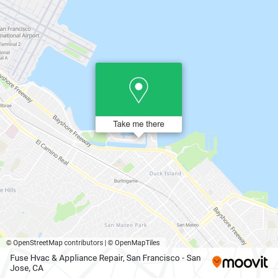 Fuse Hvac & Appliance Repair map