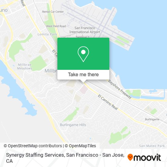 Synergy Staffing Services map