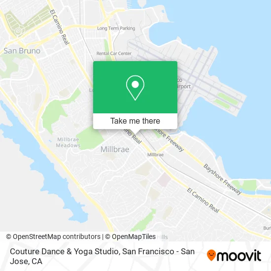 Couture Dance & Yoga Studio map