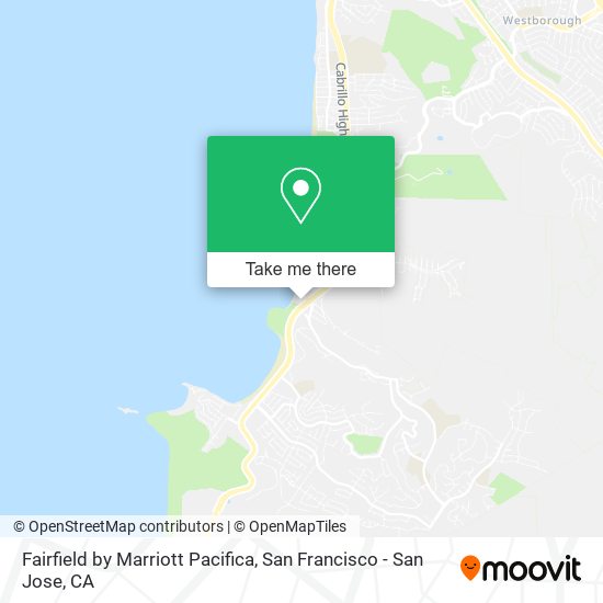 Mapa de Fairfield by Marriott Pacifica