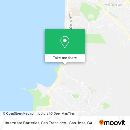 Interstate Batteries map