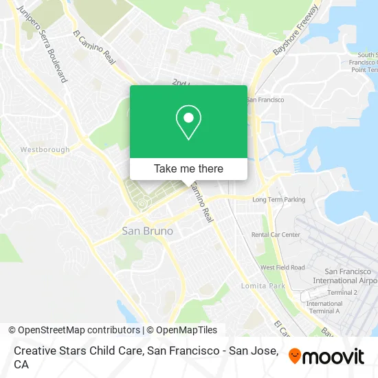 Creative Stars Child Care map