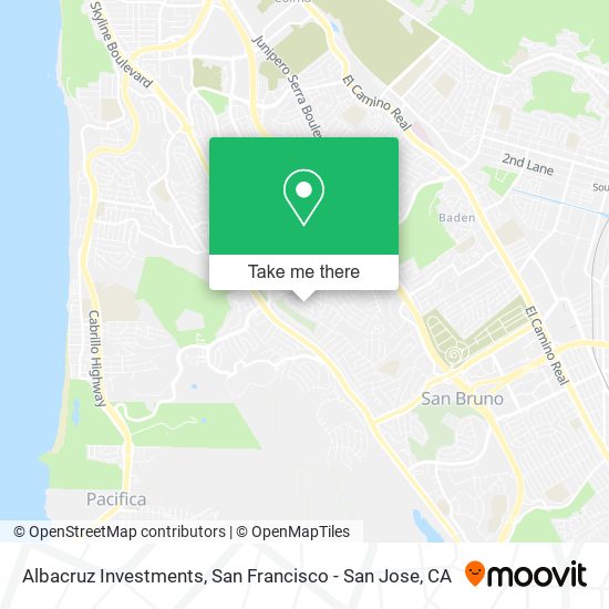 Albacruz Investments map