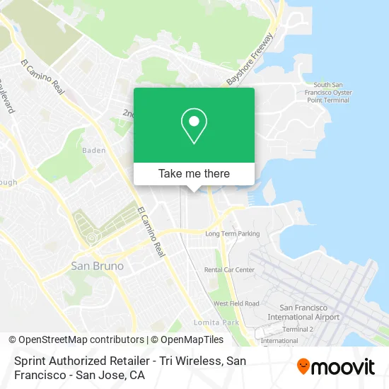 Sprint Authorized Retailer - Tri Wireless map