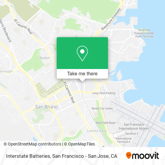 Interstate Batteries map