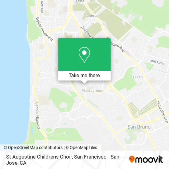 St Augustine Childrens Choir map