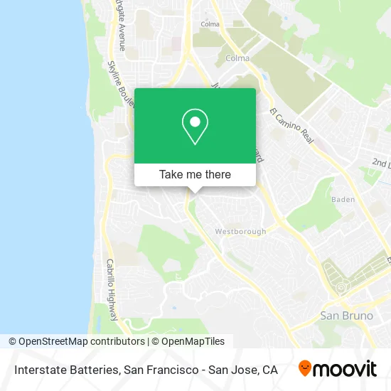 Interstate Batteries map