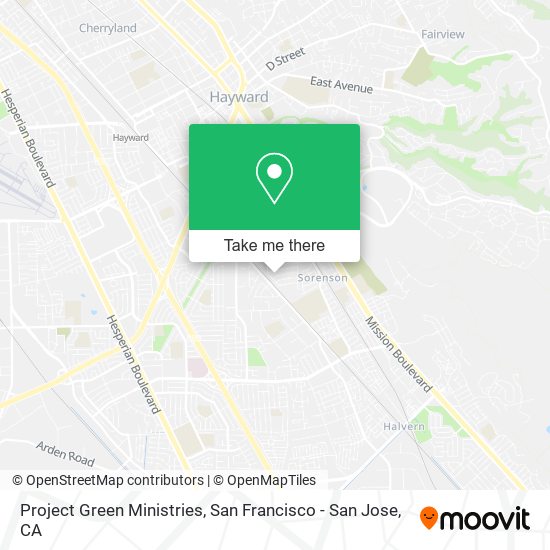 Project Green Ministries map