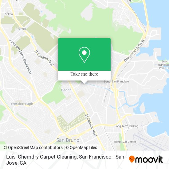 Luis' Chemdry Carpet Cleaning map