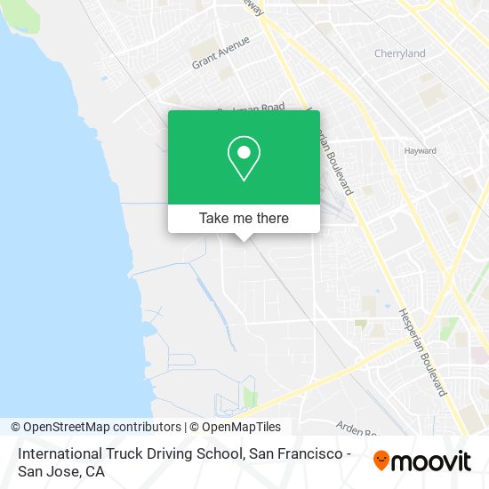 International Truck Driving School map