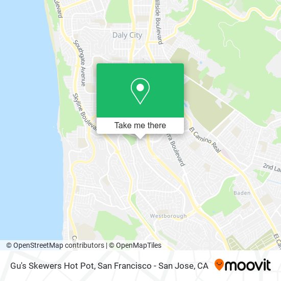 Gu's Skewers Hot Pot map