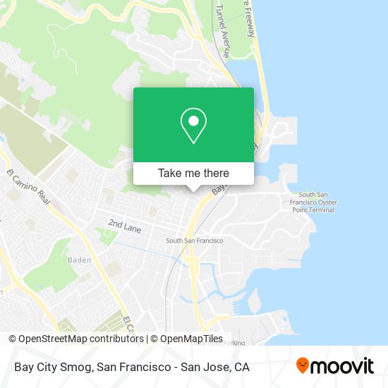 Mapa de Bay City Smog