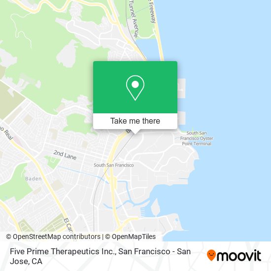 Five Prime Therapeutics Inc. map