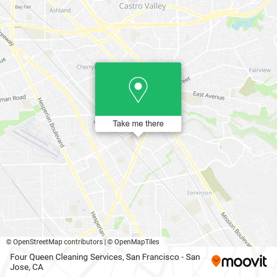 Four Queen Cleaning Services map