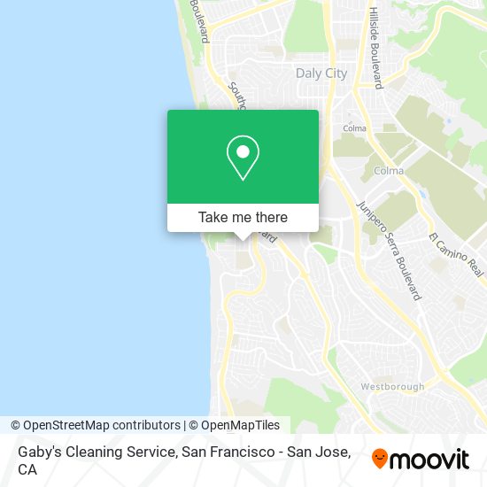 Gaby's Cleaning Service map