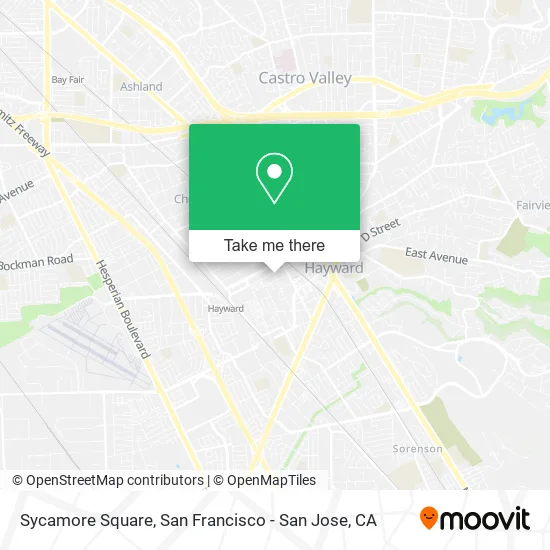 Mapa de Sycamore Square