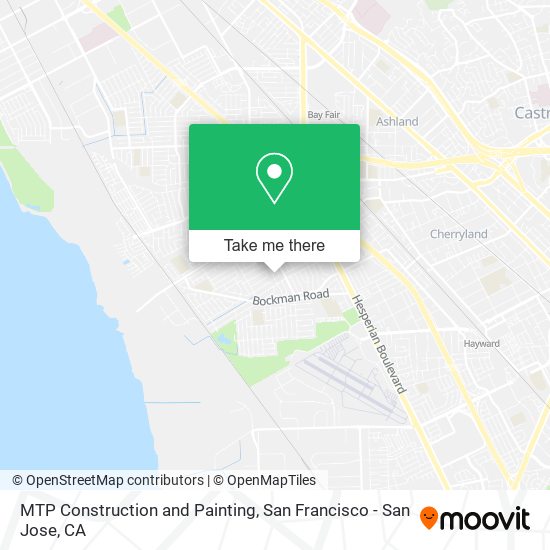 MTP Construction and Painting map