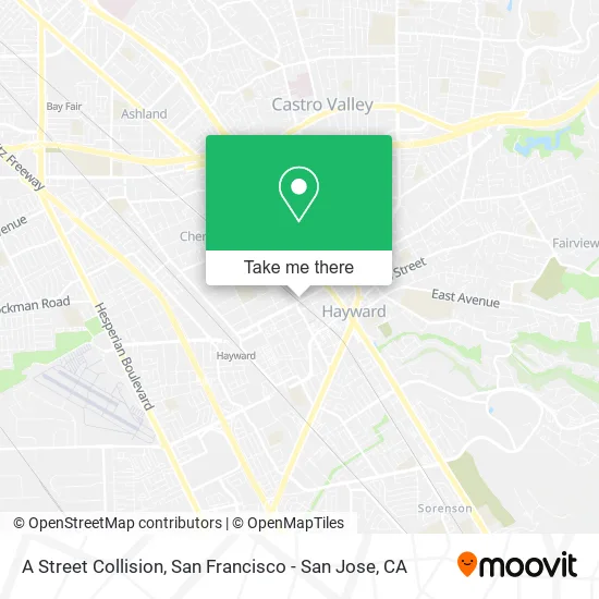 Mapa de A Street Collision