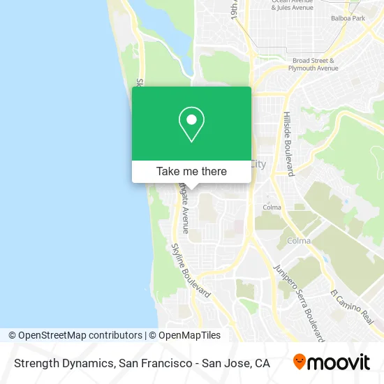 Strength Dynamics map