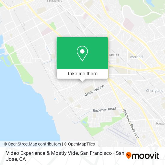 Mapa de Video Experience & Mostly Vide