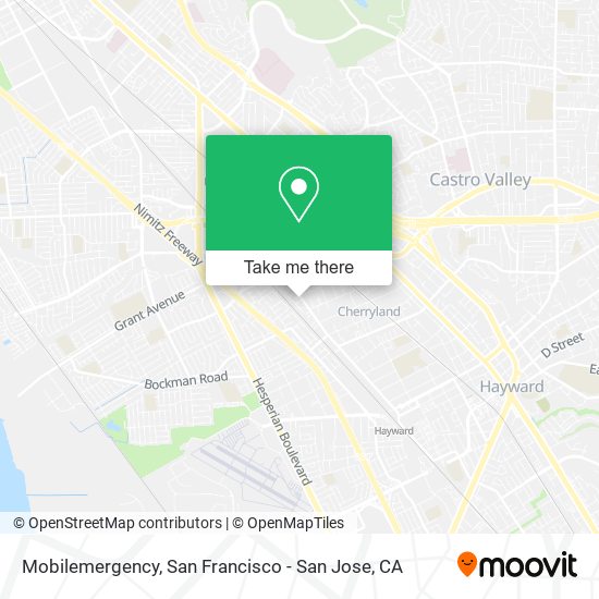 Mobilemergency map
