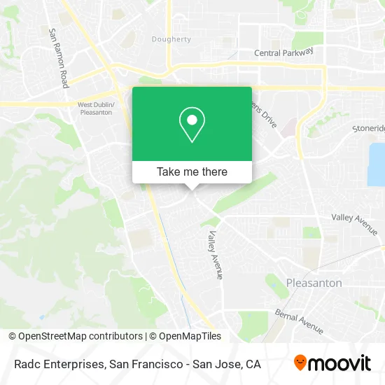 Mapa de Radc Enterprises